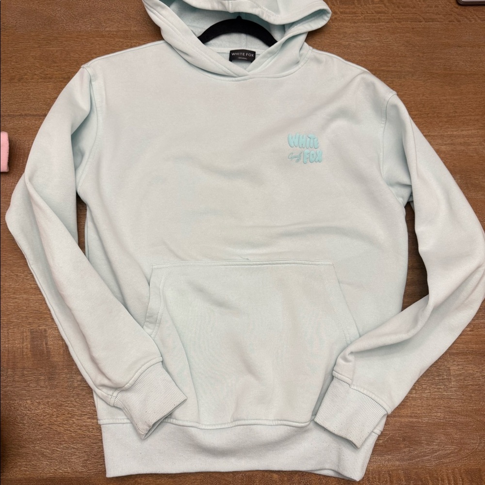 White Fox Capsule 9 Star Of The Moment Oversized Hoodie Mint- 3XS/XXS